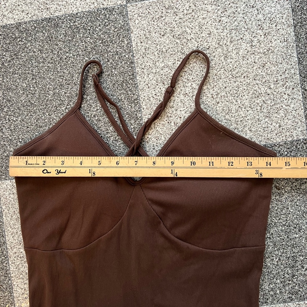 NWOT wild fable Maxi Sheath Dress- Dark Brown Size L - Picture 5 of 7